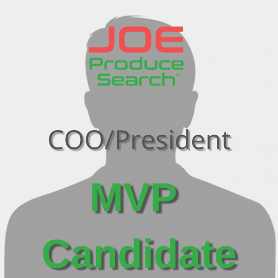 MVP Candidate COO / President